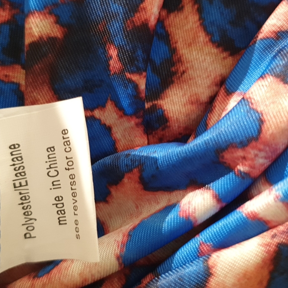 Spicysugar Blue And Pink Dress - Picture 11 of 12